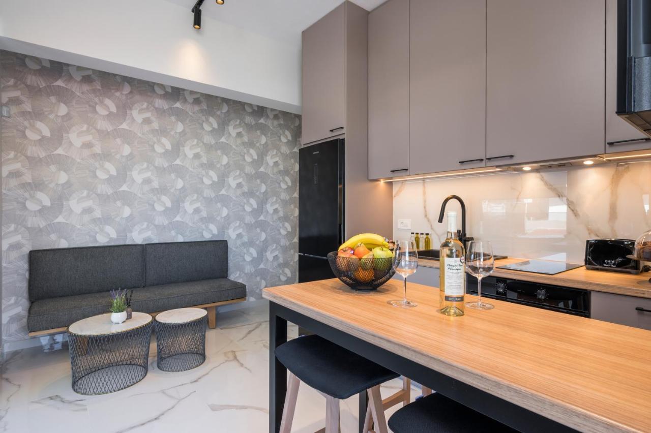 Orama Luxury Apartments Nea Kydonia Dış mekan fotoğraf