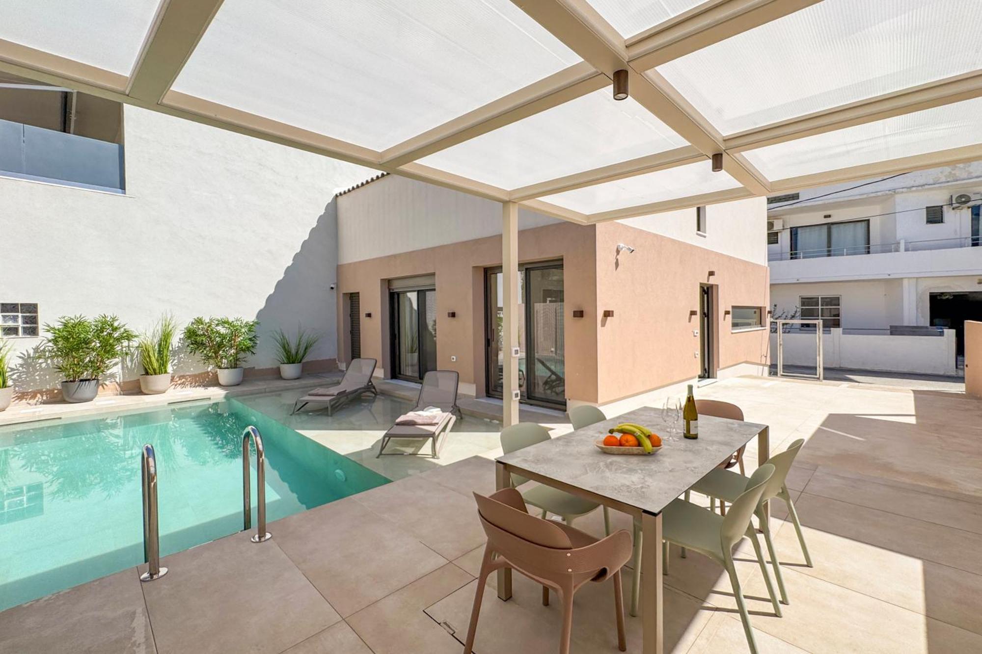 Orama Luxury Apartments Nea Kydonia Dış mekan fotoğraf