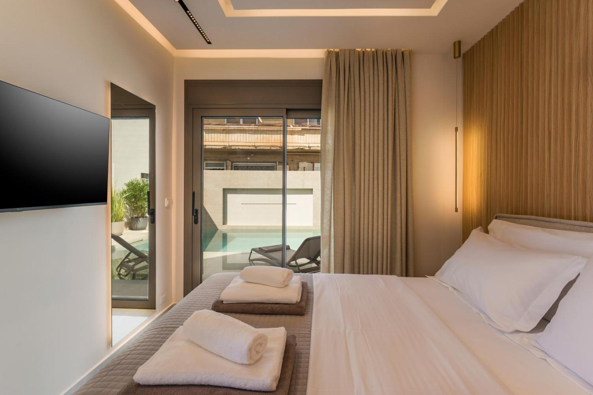 Orama Luxury Apartments Nea Kydonia Dış mekan fotoğraf