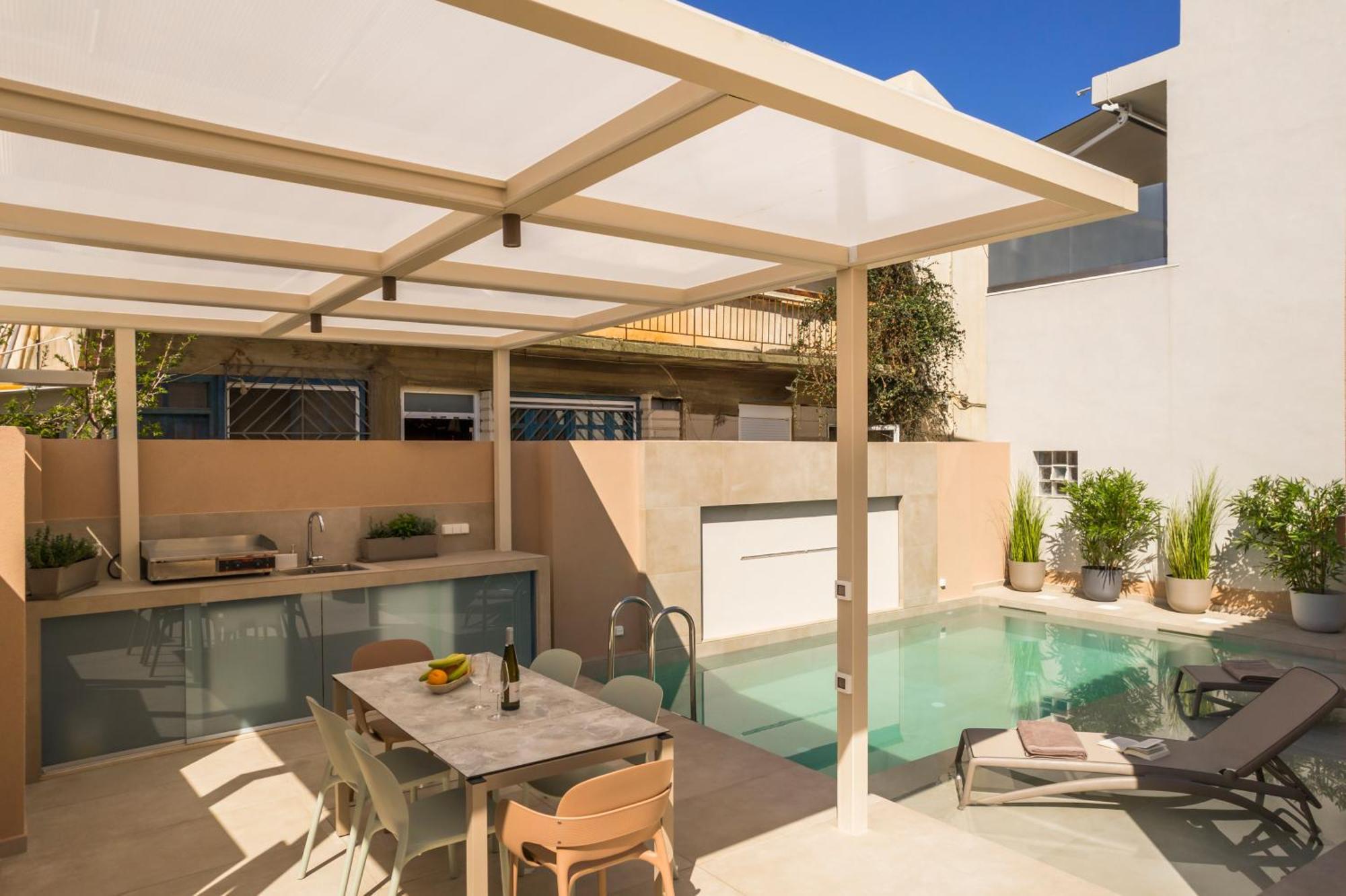 Orama Luxury Apartments Nea Kydonia Dış mekan fotoğraf