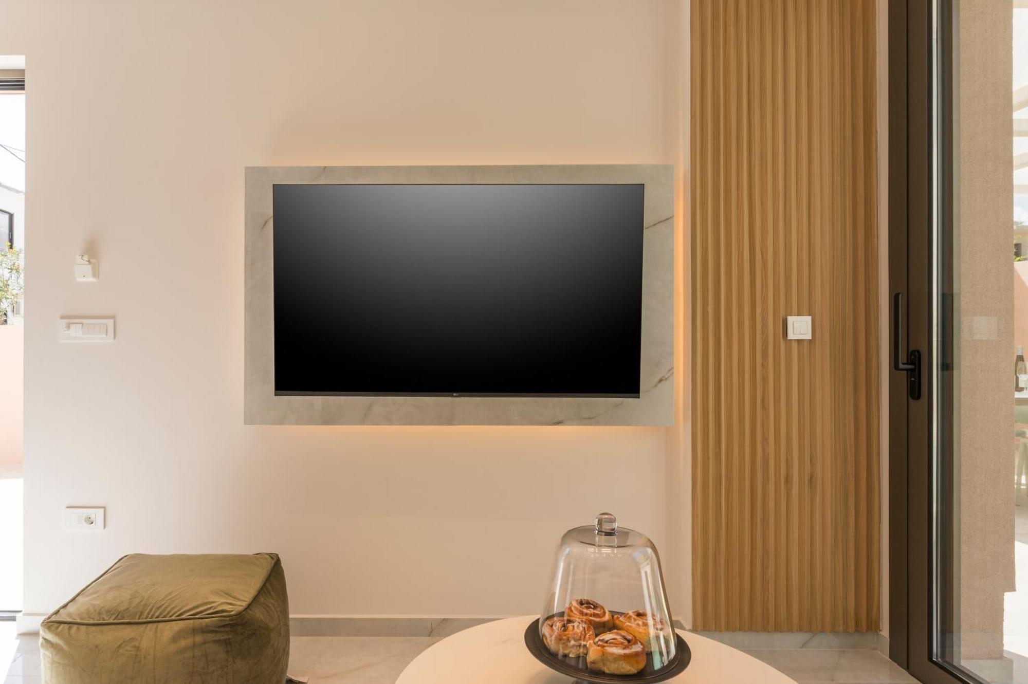 Orama Luxury Apartments Nea Kydonia Dış mekan fotoğraf