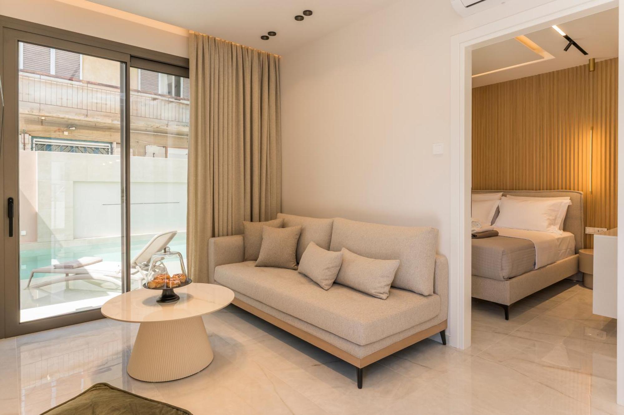 Orama Luxury Apartments Nea Kydonia Dış mekan fotoğraf