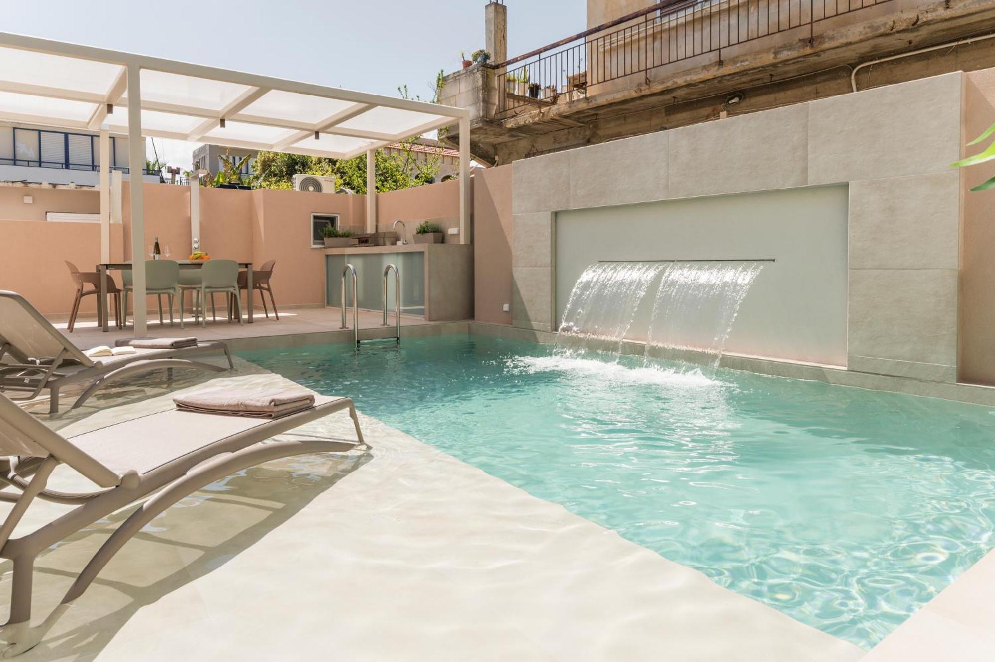 Orama Luxury Apartments Nea Kydonia Dış mekan fotoğraf