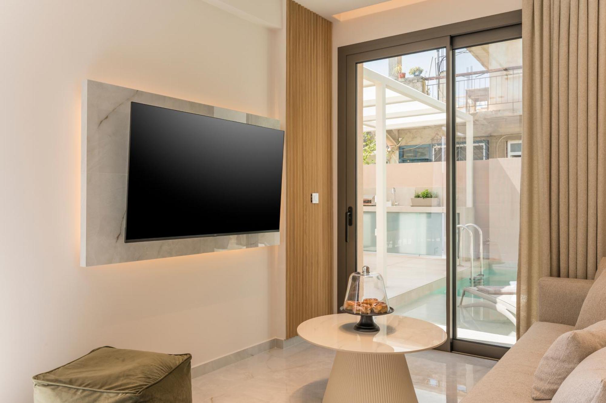 Orama Luxury Apartments Nea Kydonia Dış mekan fotoğraf